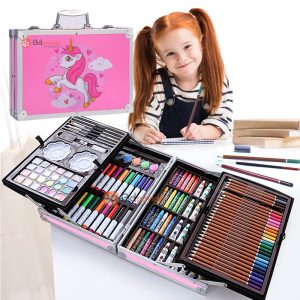 145 Unicorn Mega Colour Art box Pink
